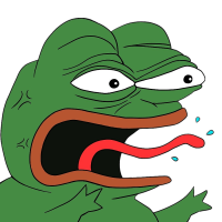 Angry Pepe PNG