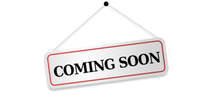 Coming Soon Door Sign PNG