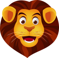 Lion Face Clipart PNG