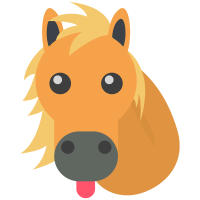 Horse Emoji PNG