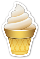 Ice Cream Emoji PNG