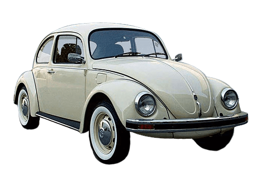 Beetle Cream Color PNG