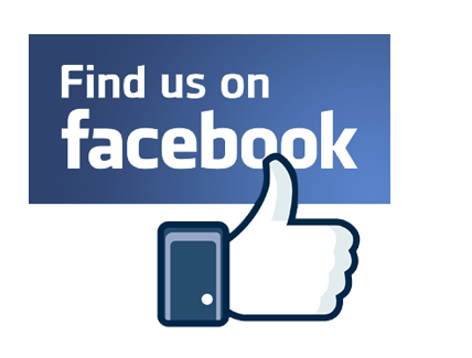 Find Us on Facebook With Thumb Up PNG