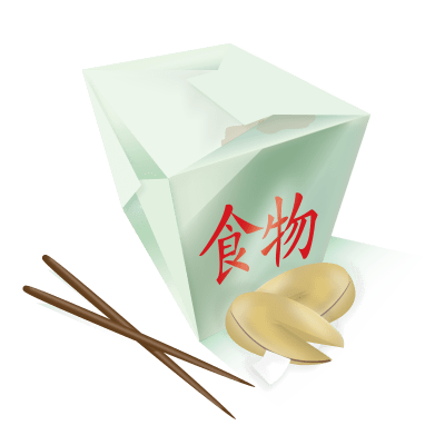 Chinese Food Box PNG